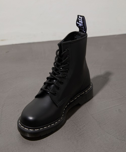 Dr. Martens（ドクターマーチン）の「【Dr.Martens /ドクターマーチン】1460 8ホールブーツ/8-EYE BOOT（ブーツ・レディース・オフホワイト/ブラック×ホワイト/イエロー・5/4/6）」の9枚目の写真