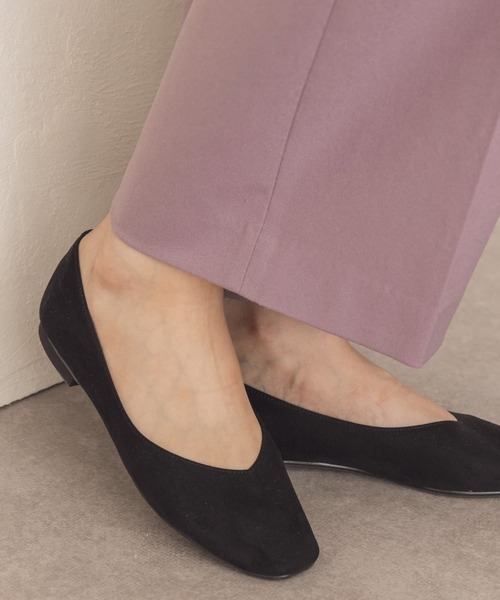 RODE SKO（ロデスコ）の「『MADE IN JAPAN』Vカットフラットシューズ（バレエシューズ・レディース・グレー系その他/ブラック/アニマル/その他1・36/38/37）」の10枚目の写真