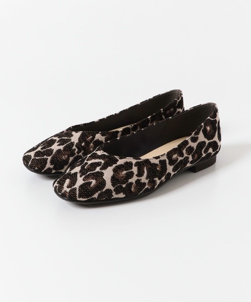 RODE SKO（ロデスコ）の「『MADE IN JAPAN』Vカットフラットシューズ（バレエシューズ・レディース・グレー系その他/ブラック/アニマル/その他1・36/38/37）」の9枚目の写真