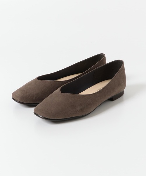 RODE SKO（ロデスコ）の「『MADE IN JAPAN』Vカットフラットシューズ（バレエシューズ・レディース・グレー系その他/ブラック/アニマル/その他1・36/38/37）」の16枚目の写真