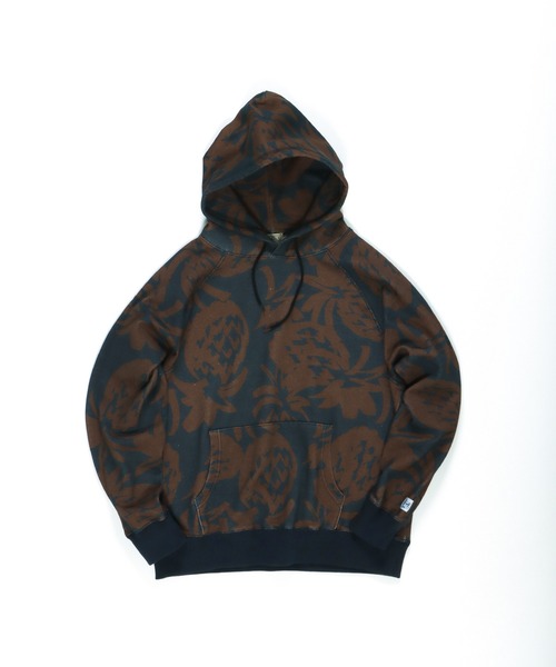 The Endless Summer(エンドレスサマー)の「TES PINE CAMO PULL PARKA / プルパーカー(パーカー・メンズ・オリーブ/ブルーグレー・MEDIUM/LARGE)」の3枚目の写真