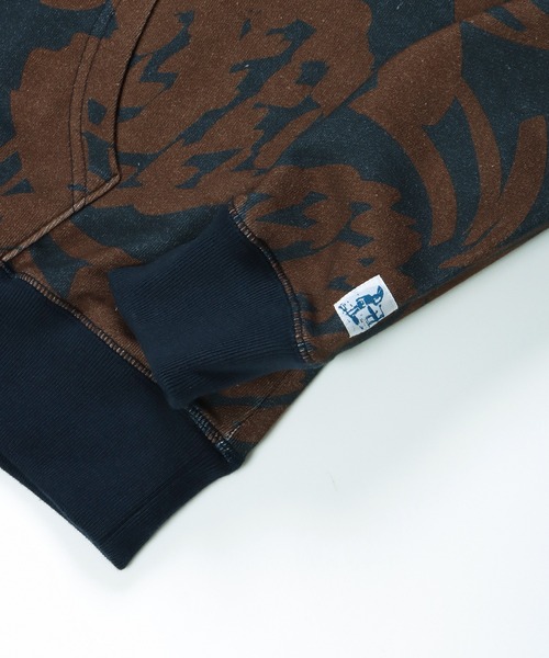 The Endless Summer(エンドレスサマー)の「TES PINE CAMO PULL PARKA / プルパーカー(パーカー・メンズ・オリーブ/ブルーグレー・MEDIUM/LARGE)」の14枚目の写真