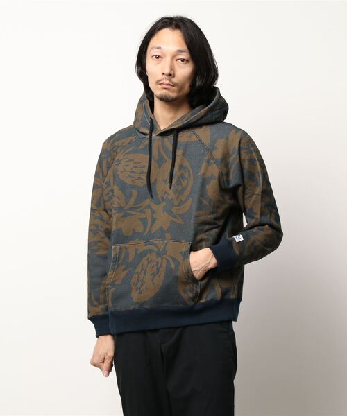 The Endless Summer(エンドレスサマー)の「TES PINE CAMO PULL PARKA / プルパーカー(パーカー・メンズ・オリーブ/ブルーグレー・MEDIUM/LARGE)」の18枚目の写真
