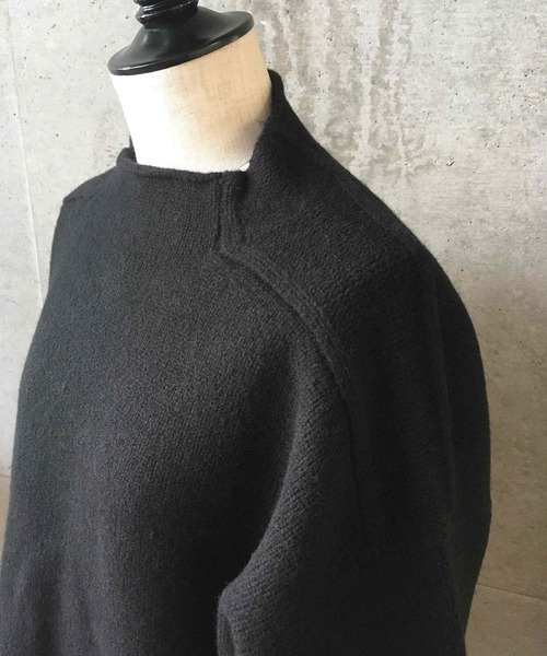 nitca（ニトカ）の「5Gエアーヤーン ハイネックプルオーバー（ニット/セーター・レディース・ブラック/オレンジ/アイボリー・FREE）」の16枚目の写真