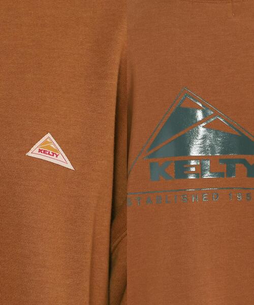 KELTY(ケルティ)の「KELTY(ケルティ)別注裏毛スウェットプルオーバー(WEB限定カラー)(スウェット・レディース・ブラック/オリーブ/ブラウン/オフホワイト/クリーム・LARGE/MEDIUM)」の12枚目の写真