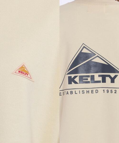 KELTY(ケルティ)の「KELTY(ケルティ)別注裏毛スウェットプルオーバー(WEB限定カラー)(スウェット・レディース・ブラック/オリーブ/ブラウン/オフホワイト/クリーム・LARGE/MEDIUM)」の13枚目の写真