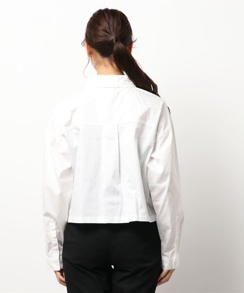 ENVYM(アンビー)の「クロップドSH(シャツ/ブラウス・レディース・ホワイト/チェック・FREE)」の10枚目の写真