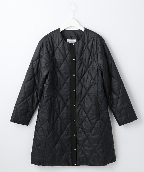 30D高密度タフタⅡ ロング キルティングコート（その他アウター）｜J