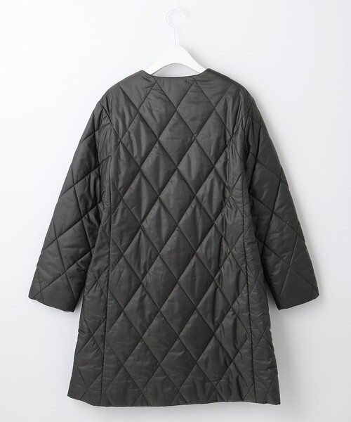 J.PRESS（ジェイプレス）の「30D高密度タフタⅡ ロング キルティングコート（その他アウター・レディース・ブラウン系/ネイビー系/グレー系・T13/T15）」の11枚目の写真