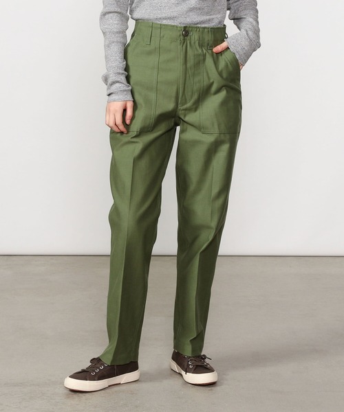 THE SHINZONE(ザ シンゾーン)の「【THE SHINZONE】BAKER PANTS WOMEN(その他パンツ・レディース・オリーブ・36/34/32)」の13枚目の写真