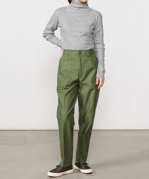 THE SHINZONE(ザ シンゾーン)の「【THE SHINZONE】BAKER PANTS WOMEN(その他パンツ・レディース・オリーブ・36/34/32)」の12枚目の写真