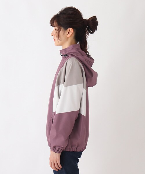 Cutie Blonde（キューティーブロンド）の「◆【S－LL】オータム配色ブルゾン（ブルゾン・レディース・ベージュ系4/ネイビー系4/ピンク系9・01/02/03/04）」の9枚目の写真