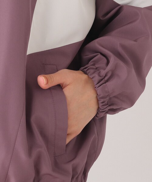 Cutie Blonde（キューティーブロンド）の「◆【S－LL】オータム配色ブルゾン（ブルゾン・レディース・ベージュ系4/ネイビー系4/ピンク系9・01/02/03/04）」の13枚目の写真