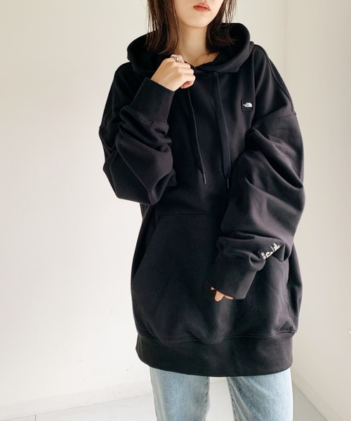 THE NORTH FACE ブラックパーカー　レディースＬ THE NORTH FACE レディースパーカー（サイズ（S/M/L）：M