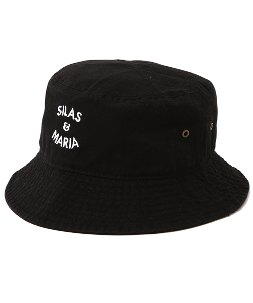 SILAS(サイラス)の「S&M BUCKET HAT(ハット・メンズ・ホワイト/ブラック/ネイビー/インディゴブルー・MEDIUM/LARGE)」の3枚目の写真