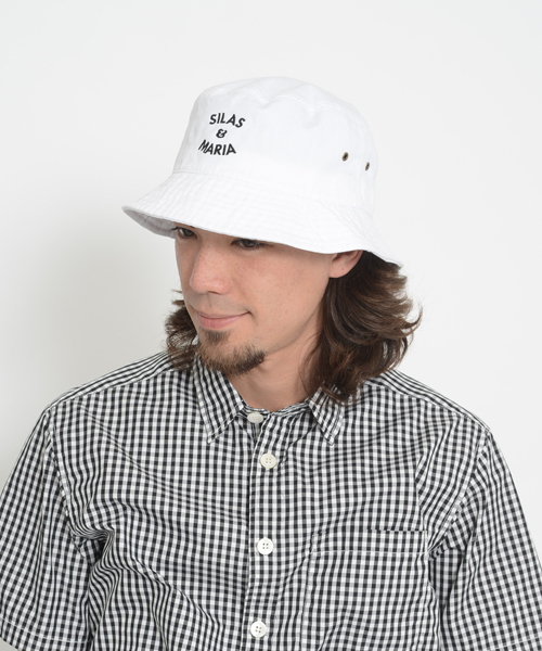SILAS(サイラス)の「S&M BUCKET HAT(ハット・メンズ・ホワイト/ブラック/ネイビー/インディゴブルー・MEDIUM/LARGE)」の5枚目の写真