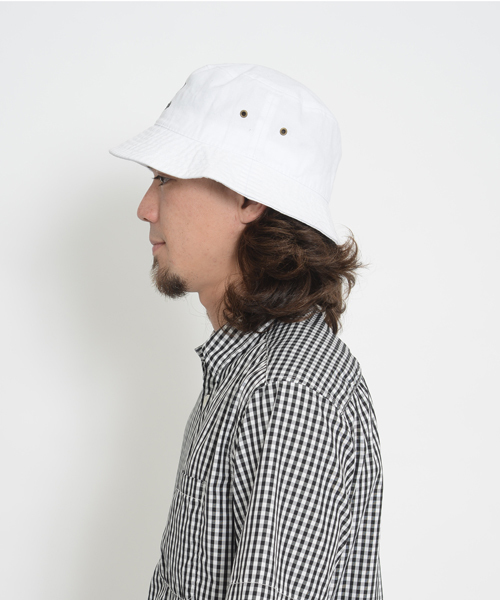 SILAS(サイラス)の「S&M BUCKET HAT(ハット・メンズ・ホワイト/ブラック/ネイビー/インディゴブルー・MEDIUM/LARGE)」の7枚目の写真