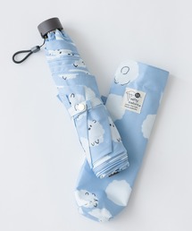 KATHARINE ROSS | 【KATHARINE ROSS】nifty colors ふわふわポメラニアンドット折りたたみ雨傘 WEB限定(折りたたみ傘)