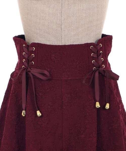 axes femme POETIQUE(アクシーズファムポエティック)の「ふくれジャカードキュロット(その他パンツ・レディース・ブラック/ネイビー/ワイン/グリーン/ブルー・MEDIUM)」の13枚目の写真