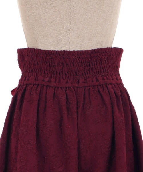 axes femme POETIQUE(アクシーズファムポエティック)の「ふくれジャカードキュロット(その他パンツ・レディース・ブラック/ネイビー/ワイン/グリーン/ブルー・MEDIUM)」の16枚目の写真
