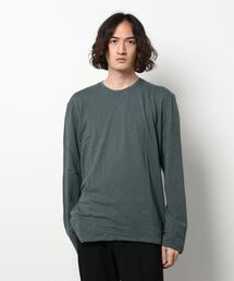 SISLEY | ラウンドネック長袖Tシャツ・カットソー(Tシャツ/カットソー)