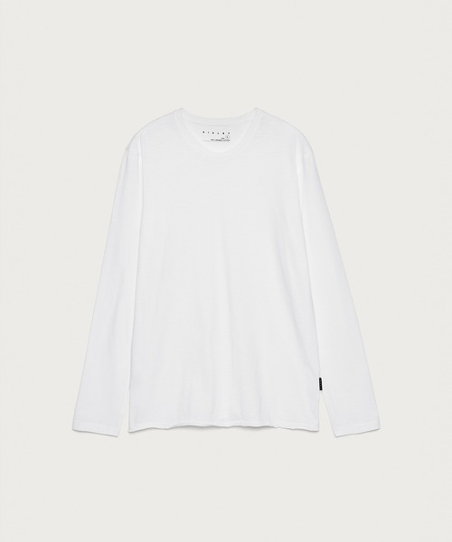 SISLEY(シスレー)の「ラウンドネック長袖Tシャツ・カットソー(Tシャツ/カットソー・メンズ・ブラック/スミクロ/ホワイト/ネイビー・X-LARGE/SMALL/LARGE/MEDIUM)」の11枚目の写真