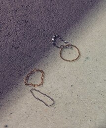 and cloud | Cutting Cable Chain/Cutball Chain Set Ring(リング)
