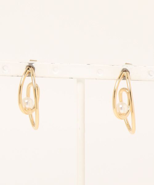 koe（コエ）の「パールピアス*（ピアス（両耳用）・レディース・A/B/E/F/G/H/I/J/D/C・FREE）」の4枚目の写真