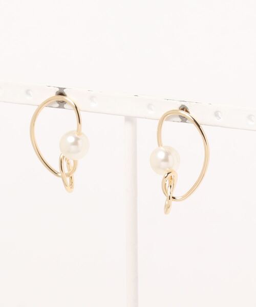 koe（コエ）の「パールピアス*（ピアス（両耳用）・レディース・A/B/E/F/G/H/I/J/D/C・FREE）」の6枚目の写真