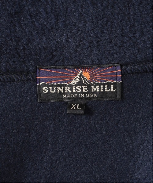 417 EDIFICE SELECT(フォーワンセブンエディフィスセレクト)の「◆【SUNRISE MILL / サンライズミル】 MILL YERGER / フリースジャケット(ブルゾン・メンズ・ブラウン/ブラック/ネイビー・X-LARGE/LARGE)」の10枚目の写真