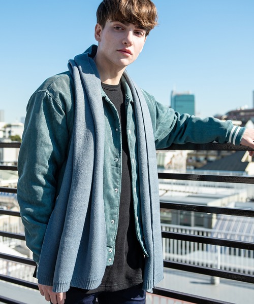 ８(eight)（エイト）の「無地マフラー大（マフラー・メンズ・チャコールグレー/ブラック/ベージュ/ブラウン/グレー/カーキ/ピンク/ブルー/アイボリー/ライトブラウン/ミント/マスタード/霜降りグレー/チョコ/ベージュ系その他/ライトベージュ・FREE）」の20枚目の写真