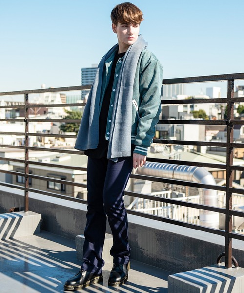 ８(eight)（エイト）の「無地マフラー大（マフラー・メンズ・チャコールグレー/ブラック/ベージュ/ブラウン/グレー/カーキ/ピンク/ブルー/アイボリー/ライトブラウン/ミント/マスタード/霜降りグレー/チョコ/ベージュ系その他/ライトベージュ・FREE）」の17枚目の写真