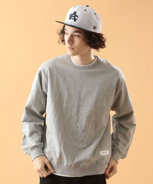 AVIREX(アヴィレックス)の「ビッグロゴ スウェット 4/ L/S BIG LOGO SWEAT 4 / アヴィレックス / AVIREX(スウェット・メンズ・ブラック/ブラウン/サックスブルー/グレー系・MEDIUM/LARGE/X-LARGE/XX-LARGE)」の5枚目の写真
