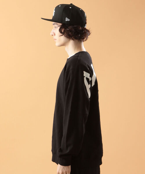 AVIREX(アヴィレックス)の「ビッグロゴ スウェット 4/ L/S BIG LOGO SWEAT 4 / アヴィレックス / AVIREX(スウェット・メンズ・ブラック/ブラウン/サックスブルー/グレー系・MEDIUM/LARGE/X-LARGE/XX-LARGE)」の9枚目の写真