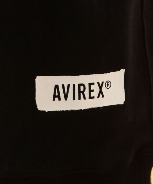 AVIREX(アヴィレックス)の「ビッグロゴ スウェット 4/ L/S BIG LOGO SWEAT 4 / アヴィレックス / AVIREX(スウェット・メンズ・ブラック/ブラウン/サックスブルー/グレー系・MEDIUM/LARGE/X-LARGE/XX-LARGE)」の12枚目の写真