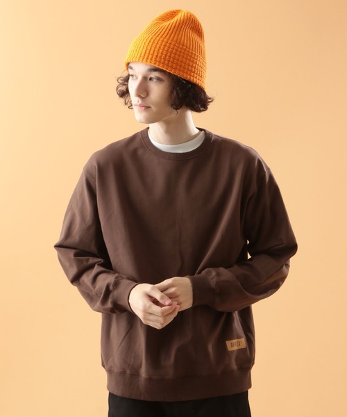AVIREX(アヴィレックス)の「ビッグロゴ スウェット 4/ L/S BIG LOGO SWEAT 4 / アヴィレックス / AVIREX(スウェット・メンズ・ブラック/ブラウン/サックスブルー/グレー系・MEDIUM/LARGE/X-LARGE/XX-LARGE)」の16枚目の写真