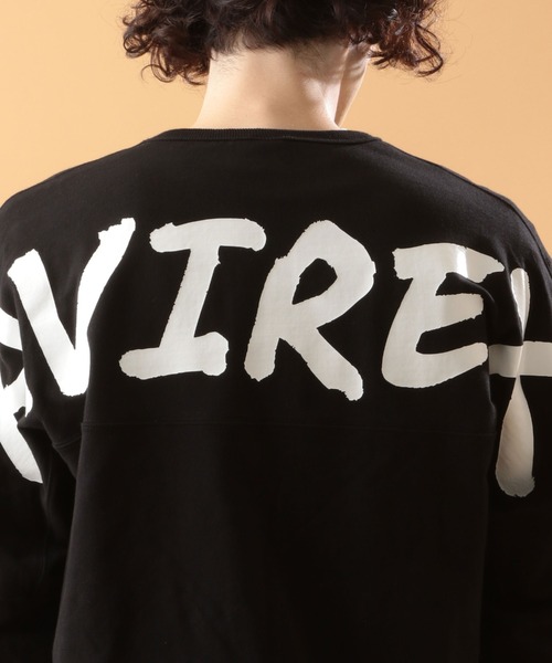AVIREX(アヴィレックス)の「ビッグロゴ スウェット 4/ L/S BIG LOGO SWEAT 4 / アヴィレックス / AVIREX(スウェット・メンズ・ブラック/ブラウン/サックスブルー/グレー系・MEDIUM/LARGE/X-LARGE/XX-LARGE)」の18枚目の写真