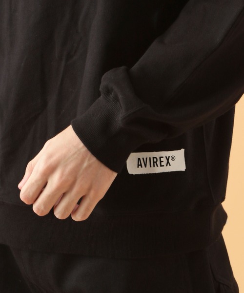 AVIREX(アヴィレックス)の「ビッグロゴ スウェット 4/ L/S BIG LOGO SWEAT 4 / アヴィレックス / AVIREX(スウェット・メンズ・ブラック/ブラウン/サックスブルー/グレー系・MEDIUM/LARGE/X-LARGE/XX-LARGE)」の21枚目の写真