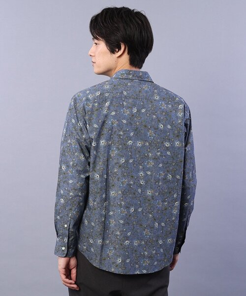 TAKEO KIKUCHI(タケオキクチ)の「◆フローラルパターン 総柄プリント シャツ(シャツ/ブラウス・メンズ・ブラウン系1/オリーブ系/ネイビー系・01/02/03/04)」の21枚目の写真