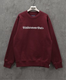 thisisneverthat（ディスイズネバーザット）の「【thisisneverthat / ディスイズネバーザット】T LOGO CREWNECK（スウェット・メンズ）」