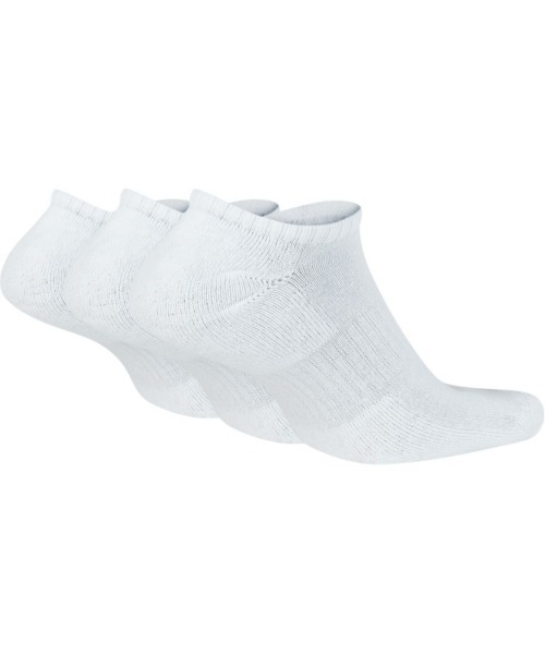 NIKE（ナイキ）の「《NIKEアパレル》ナイキ 3P エブリデイ クッション ノーショウソックス（ソックス/靴下・メンズ・マルチ/ホワイト/ブラック/グレー・23-25/25-27/27-29/21-23）」の7枚目の写真