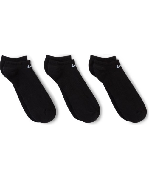 NIKE（ナイキ）の「《NIKEアパレル》ナイキ 3P エブリデイ クッション ノーショウソックス（ソックス/靴下・メンズ・マルチ/ホワイト/ブラック/グレー・23-25/25-27/27-29/21-23）」の10枚目の写真