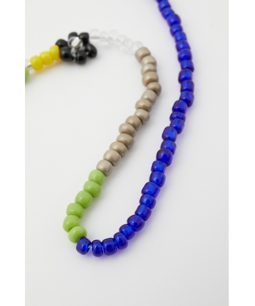 SLY(スライ)の「ASYMMETRY BEADS ネックレス アシンメトリー(ネックレス・レディース・ブラック/オレンジ/ライム/ターコイズブルー・FREE)」の10枚目の写真