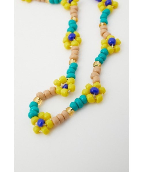 SLY(スライ)の「ASYMMETRY BEADS ネックレス アシンメトリー(ネックレス・レディース・ブラック/オレンジ/ライム/ターコイズブルー・FREE)」の16枚目の写真