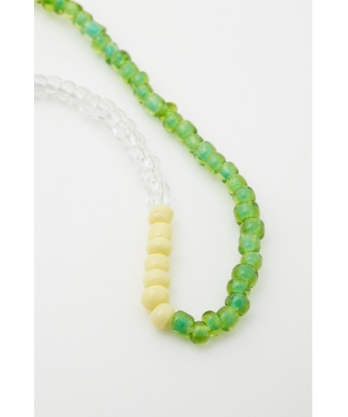SLY(スライ)の「ASYMMETRY BEADS ネックレス アシンメトリー(ネックレス・レディース・ブラック/オレンジ/ライム/ターコイズブルー・FREE)」の7枚目の写真