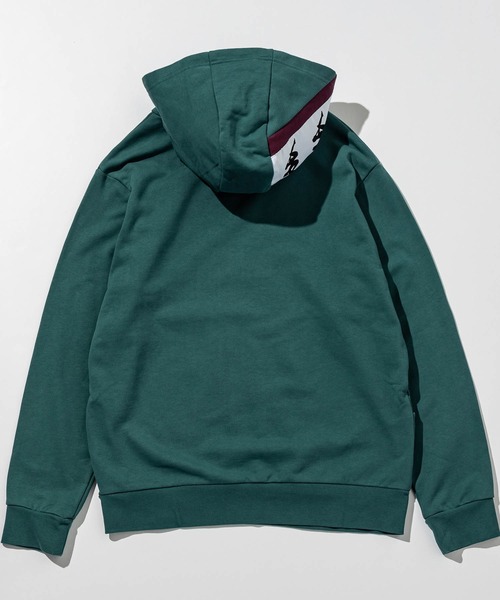Kappa(カッパ)の「【MENS】Kappa 222 BANDA 10 FALCO HOODIE(パーカー・メンズ・ブラック×ホワイト/グリーン・XX-LARGE/LARGE/X-LARGE)」の3枚目の写真