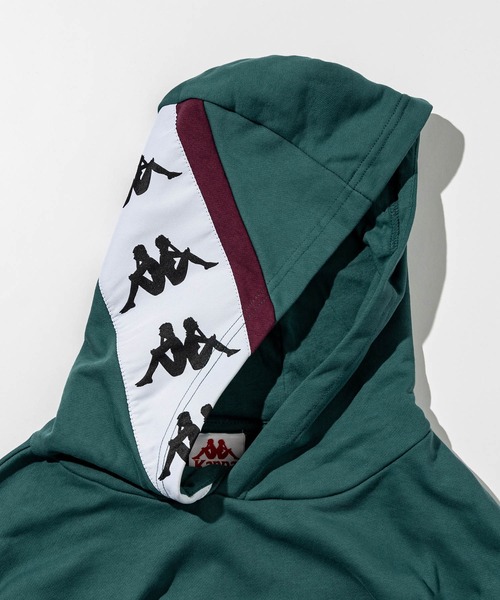 Kappa(カッパ)の「【MENS】Kappa 222 BANDA 10 FALCO HOODIE(パーカー・メンズ・ブラック×ホワイト/グリーン・XX-LARGE/LARGE/X-LARGE)」の5枚目の写真