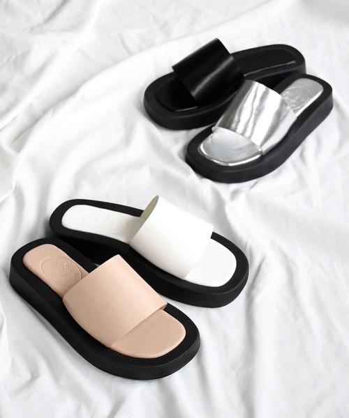 sango（sango）の「ボリュームアウトソールサンダル（サンダル・レディース・ベージュ/ブラック/シルバー/ホワイト・L/M/3L/SS/S/LL）」の10枚目の写真