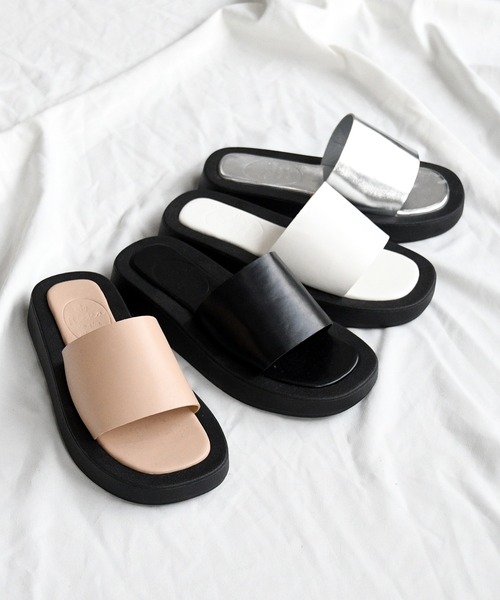 sango（sango）の「ボリュームアウトソールサンダル（サンダル・レディース・ベージュ/ブラック/シルバー/ホワイト・L/M/3L/SS/S/LL）」の17枚目の写真