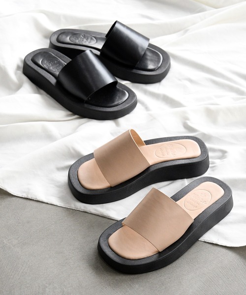 sango（sango）の「ボリュームアウトソールサンダル（サンダル・レディース・ベージュ/ブラック/シルバー/ホワイト・L/M/3L/SS/S/LL）」の19枚目の写真